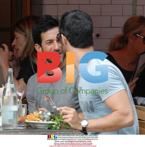 Marc Jacobs and Lorenzo Martone Lunch at Pastis