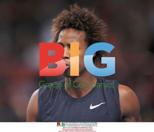 Gaël Montfils at Paris Tennis Master Series