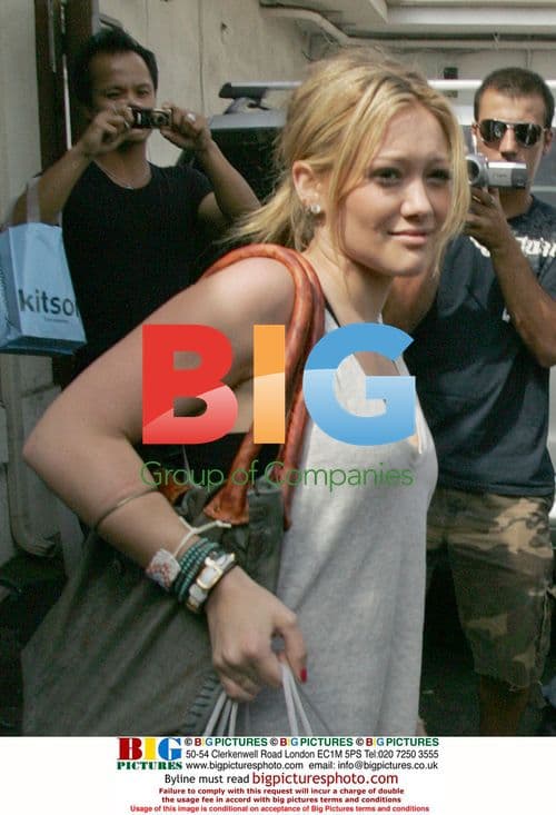 Hillary Duff Shopping at Curve in West Hollywood