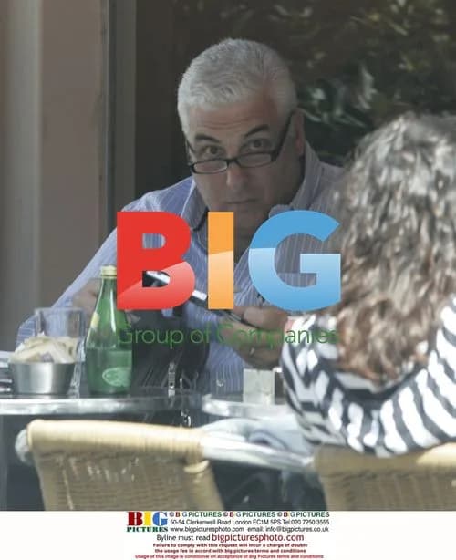 Mitchell Winehouse grabs coffee before BBC
