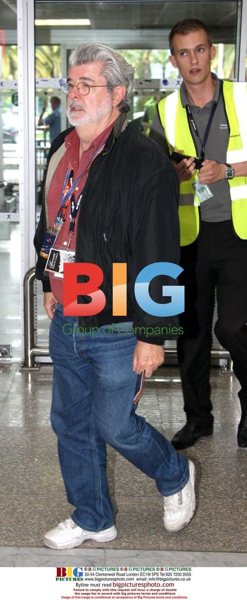 George Lucas and Niki Lauda at Cannes
