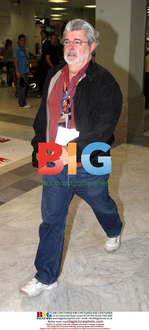 Lucas and Lauda Arrive at Cannes