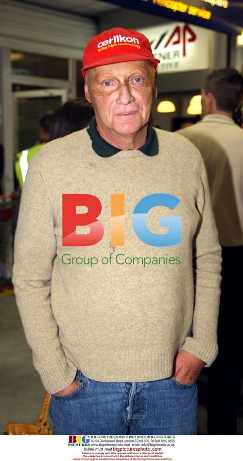 George Lucas and Niki Lauda Arrive at Cannes