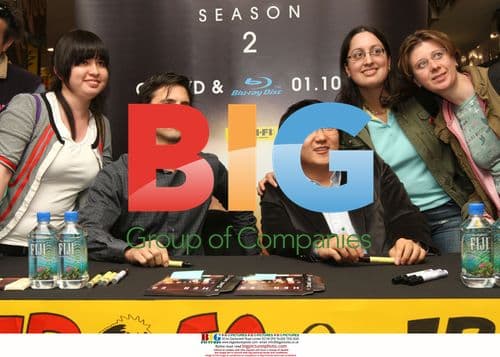 Milo and Herrserma from Heroes at fan signing