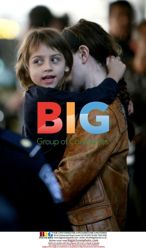 Colin Farrell's son James at LAX