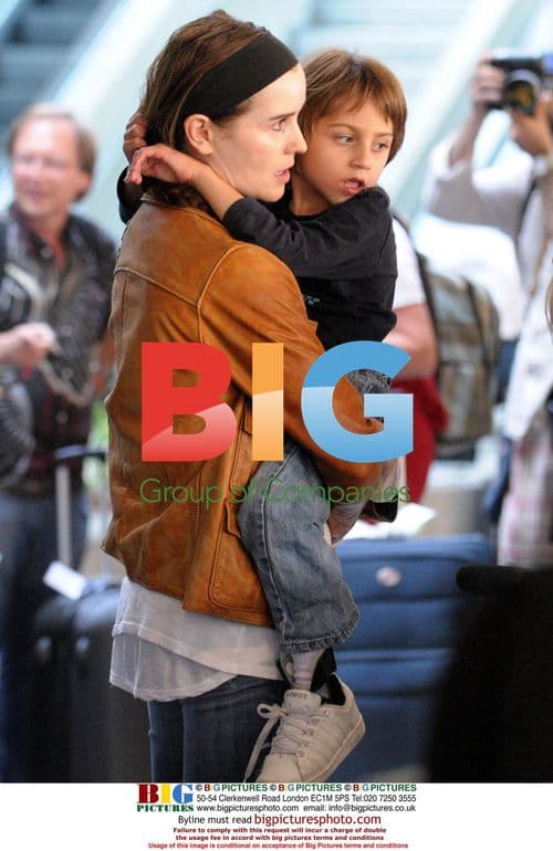 James Farrell, son of Colin Farrell, at LAX