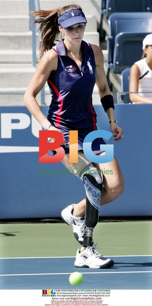 Amputee Ball Girl Kelly Bruno at US Open