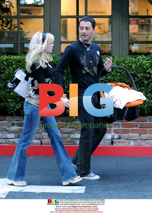 Scott Baio and wife Renee with baby