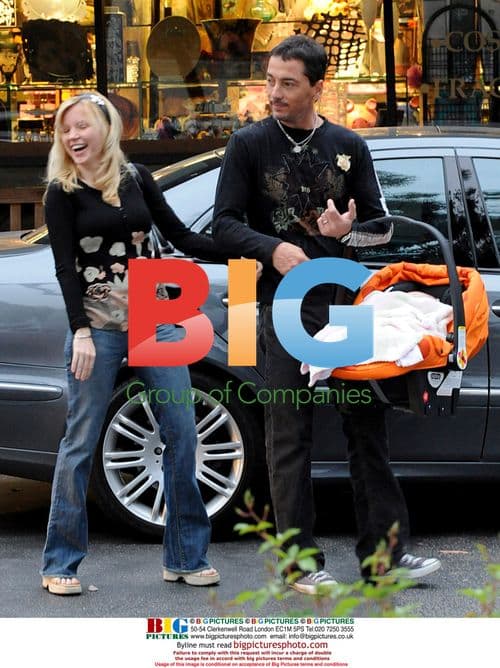 Scott Baio and wife Renee with baby