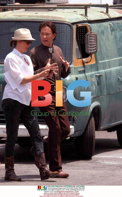 Timothy Hutton filming "Leverage" in LA