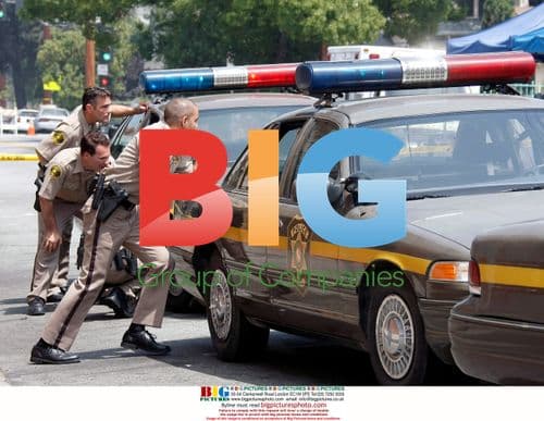 Timothy Hutton films "Leverage" in LA