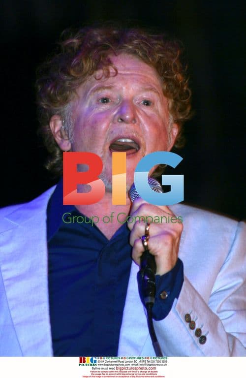 Simply Red play concert in Marbella, Spain