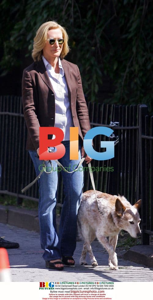 Glenn Close on 'Damages' set