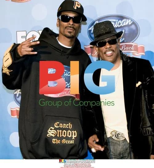 Snoop Dog and Charlie Wilson at American Idol event