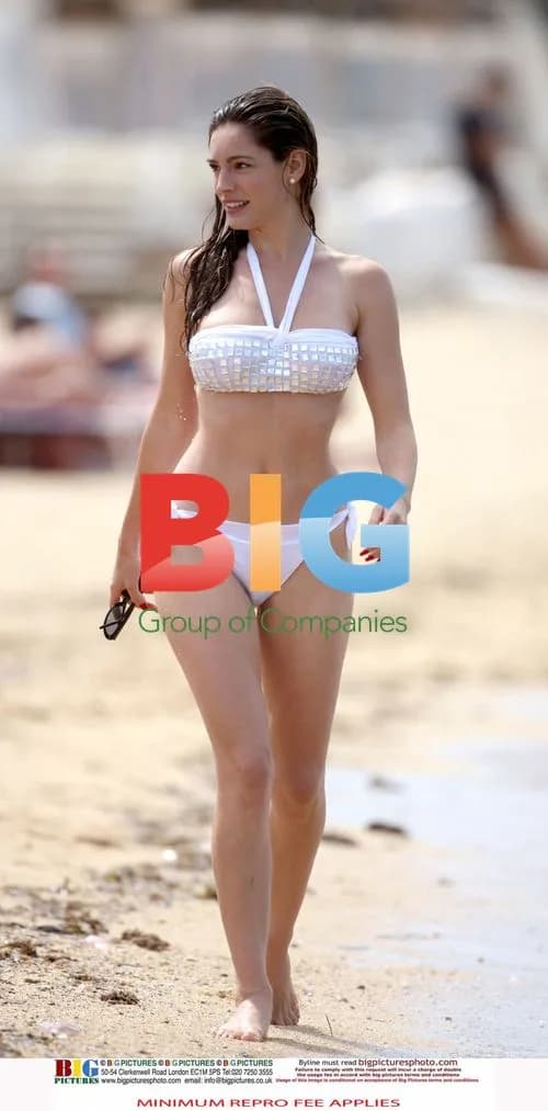 Kelly Brook on Vacation in St Tropez