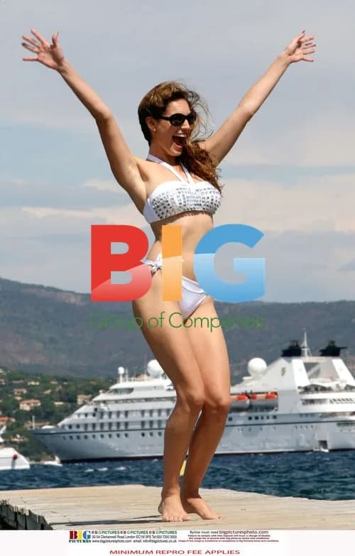 Kelly Brook in St Tropez
