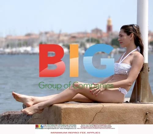 Kelly Brook in St Tropez