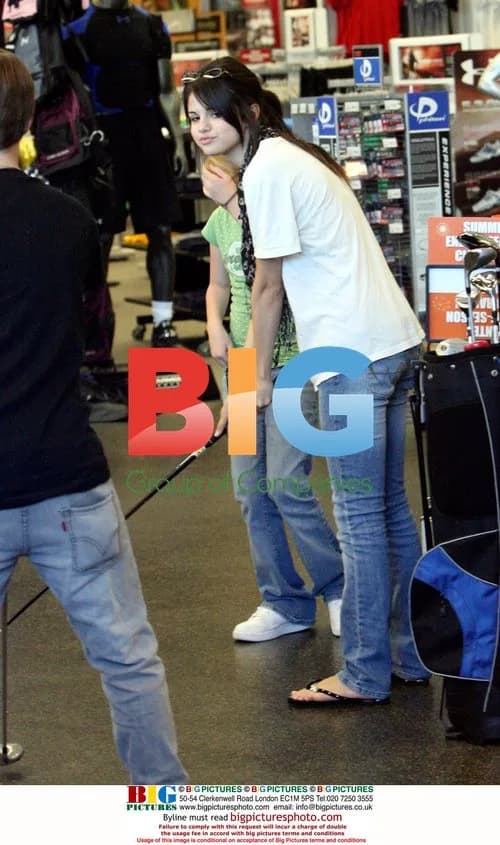 Selena Gomez shops at Target and sports store