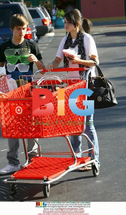 Selena Gomez shops at Target and sports store