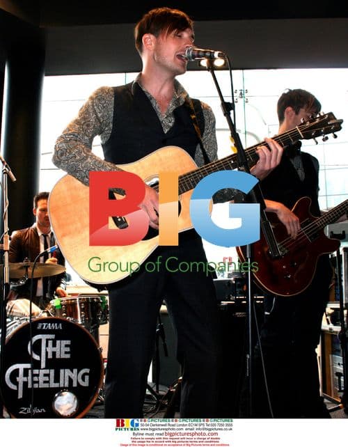 The Feeling open HMV store in Liverpool