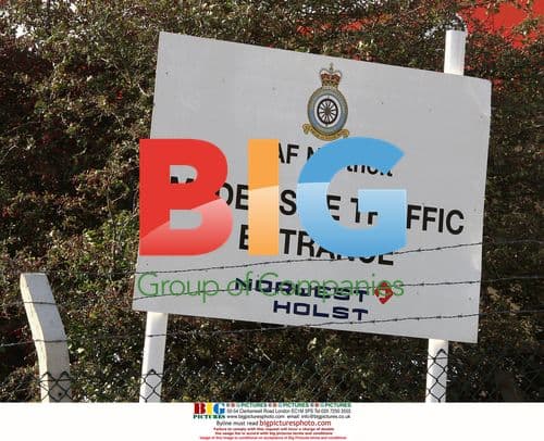 Kate Moss spotted near RAF Northolt Base