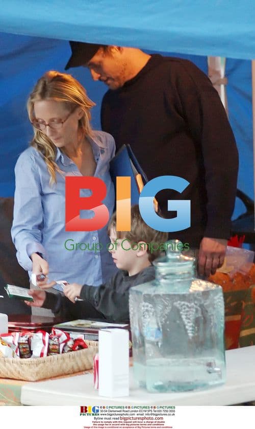 Anne Heche on set of "Chem Trail"