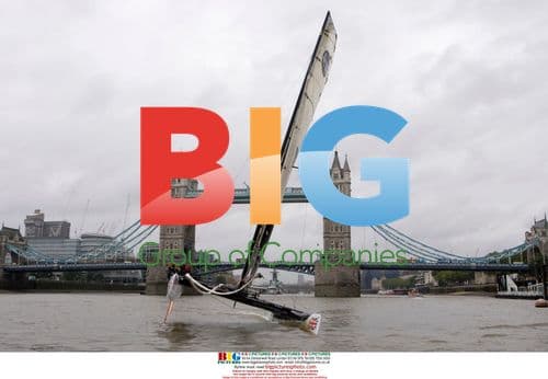 Ben Ainslie Sails on Thames