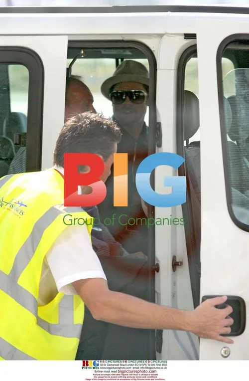 Brad Pitt Departs Marseille Airport