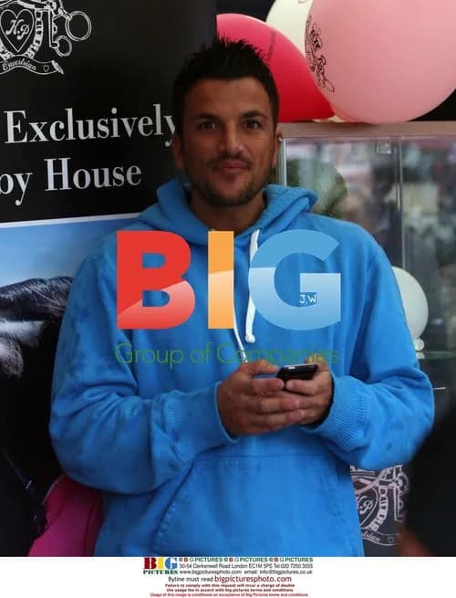 Peter Andre at Burghley Horse Trials