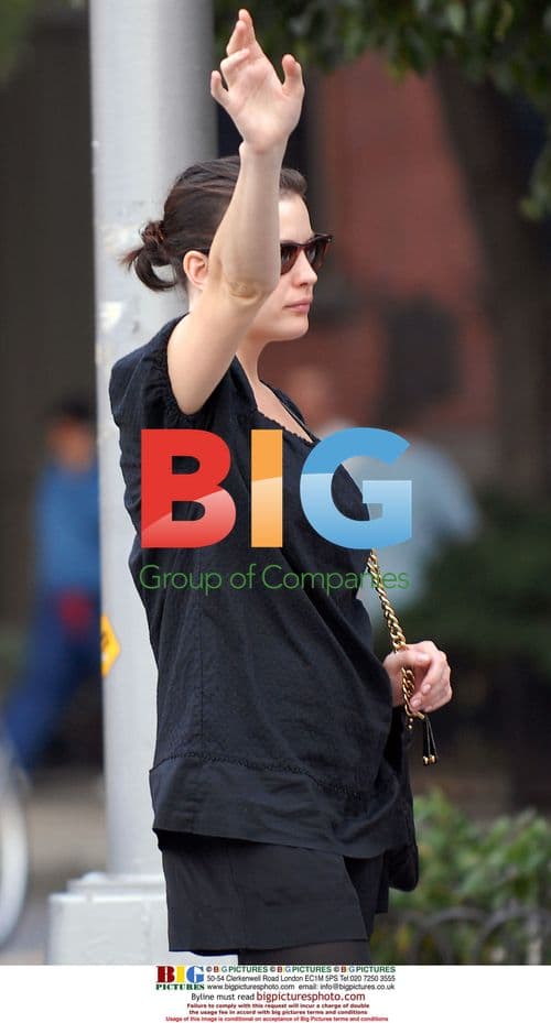 Liv Tyler hails taxi in Soho, NYC