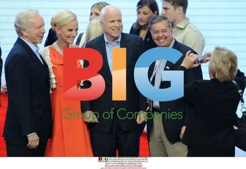 McCain and Lieberman at RNC Convention