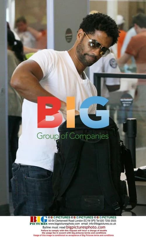 Eric Benet at LAX Airport