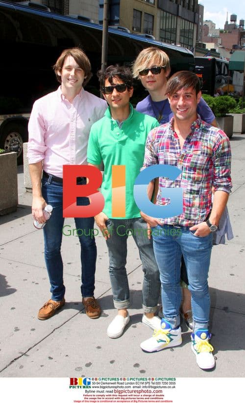 Honor Society Band Members Outside WPLJ