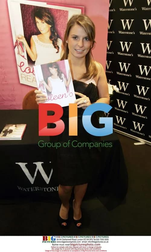 Coleen Rooney signs book in Liverpool