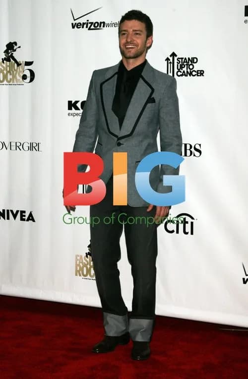 Justin Timberlake at Fashion Rocks Anniversary