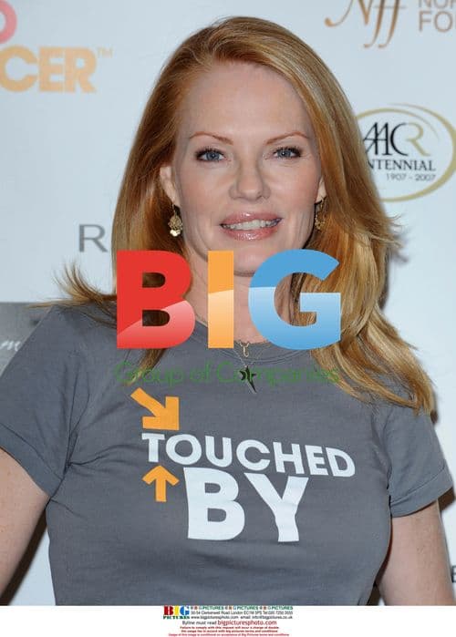 Marg Helgenbergen at Stand Up To Cancer Event