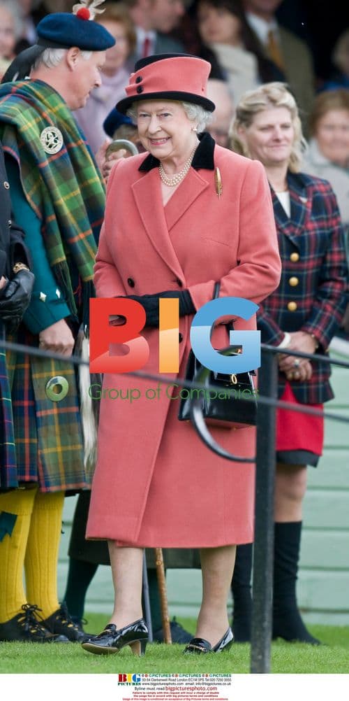 Queen Elizabeth at Braemar Gathering 2008