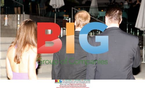 Kate Middleton and Prince William at Wedding Party