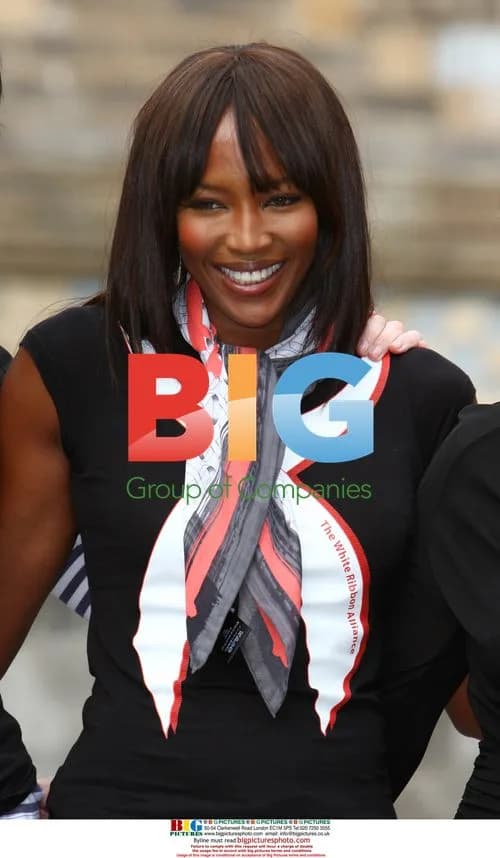 Naomi Campbell at Fashion For Relief 2008