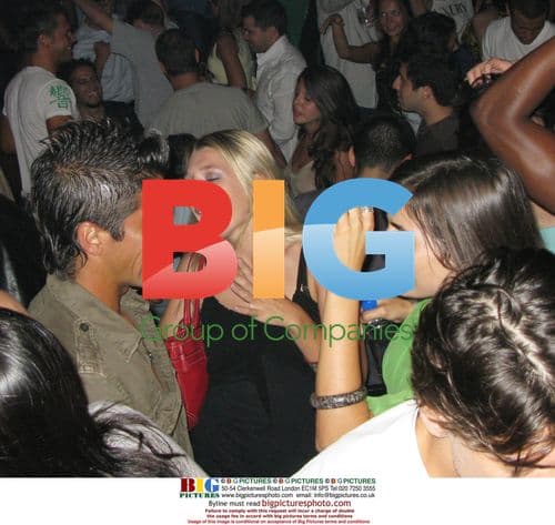 Fernando Verdasco and Camila Belle at Joel Rousseau Party