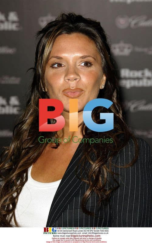 Victoria Beckham at Rock & Republic Fashion Show