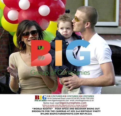 Victoria Beckham's New Haircut at Son's Birthday