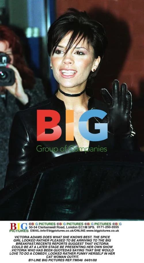 Victoria Beckham at 'The Big Breakfast'