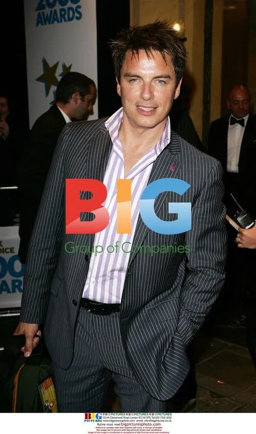 John Barrowman leaving 2008 TV Quick Awards after party