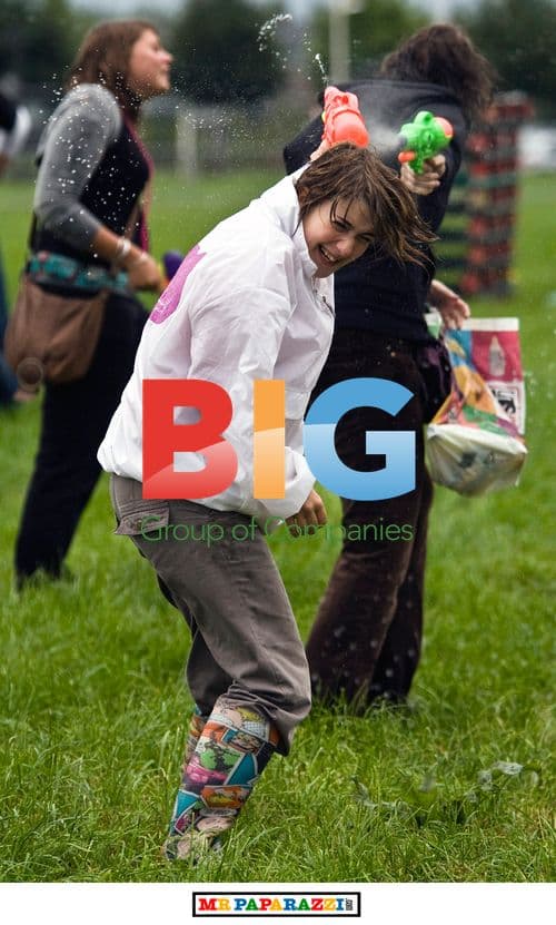 Massive Water Pistol Battle in Mons, Belgium