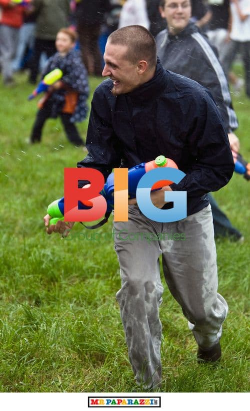 Massive Water Pistol Battle in Belgium