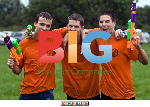 Massive Water Pistol Battle in Mons, Belgium