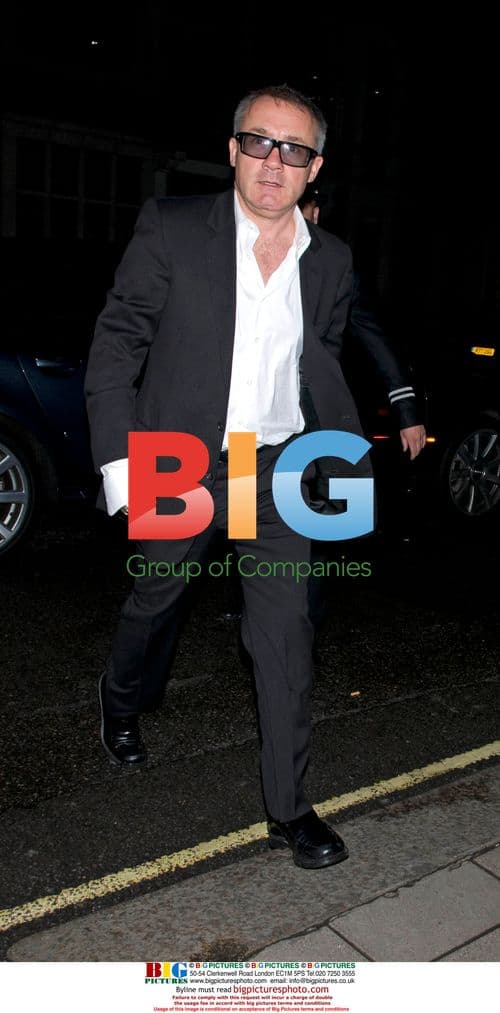 Damien Hirst at Claridge's Hotel in London