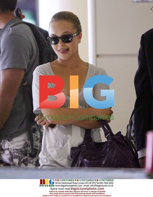 Hayden Panettiere at LAX