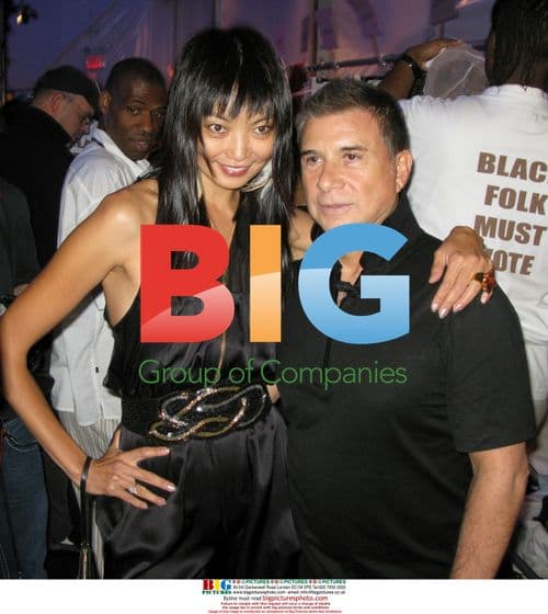 Irina Pantaeva and Valdemar Iodice at Iodice Fashion Show